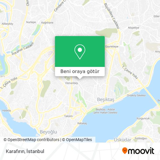 Karafırın harita