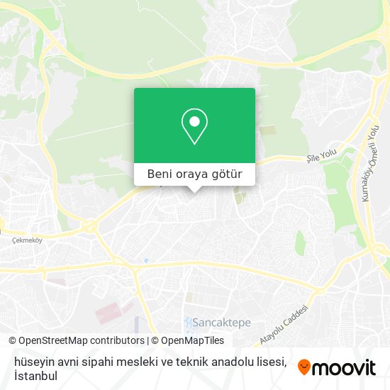 hüseyin avni sipahi mesleki ve teknik anadolu lisesi harita