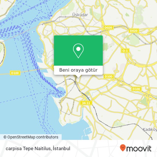 carpisa Tepe Naitilus harita