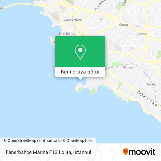Fenerbahce Marina F13 Lolita harita