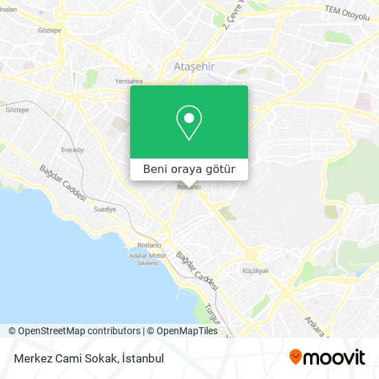 Merkez Cami Sokak harita