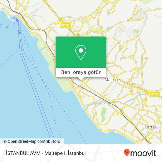 İSTANBUL AVM - Maltepe1 harita