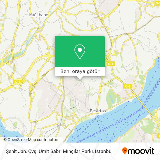Şehit Jan. Çvş. Ümit Sabri Mıhçılar Parkı harita