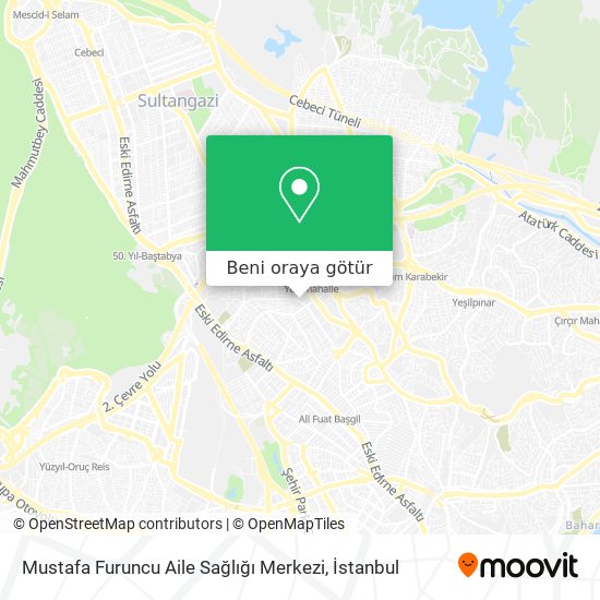 Mustafa Furuncu Aile Sağlığı Merkezi harita