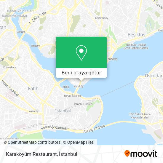 Karaköyüm Restaurant harita