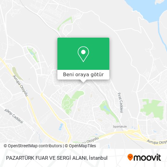 PAZARTÜRK FUAR VE SERGİ ALANI harita