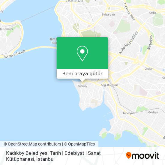Kadıköy Belediyesi Tarih | Edebiyat | Sanat Kütüphanesi harita