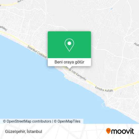 Güzelşehir harita