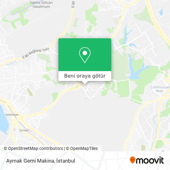 Aymak Gemi Makina harita
