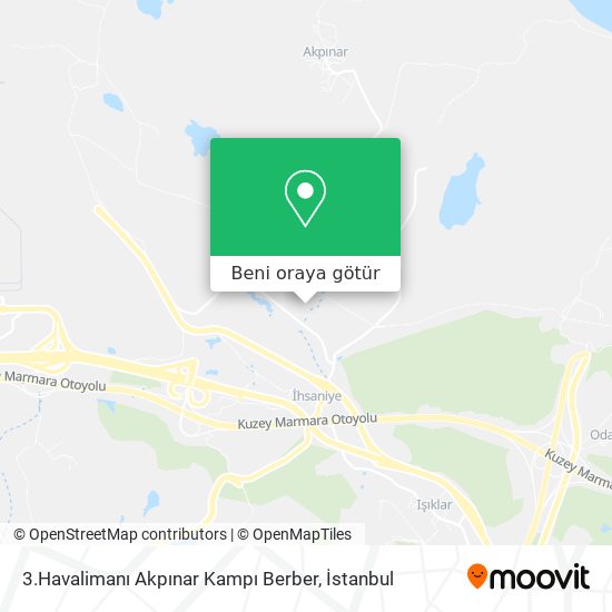 3.Havalimanı Akpınar Kampı Berber harita