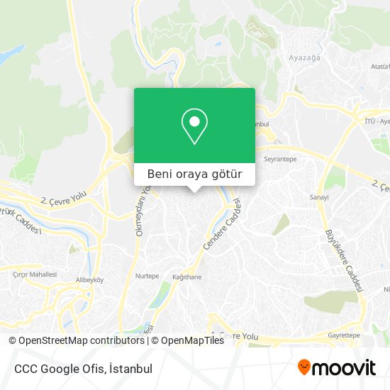 CCC Google Ofis harita