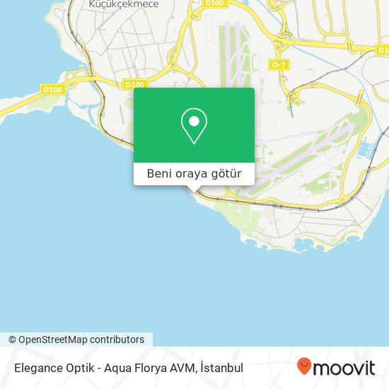 Elegance Optik - Aqua Florya AVM harita