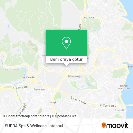 SUPRA Spa & Wellness harita