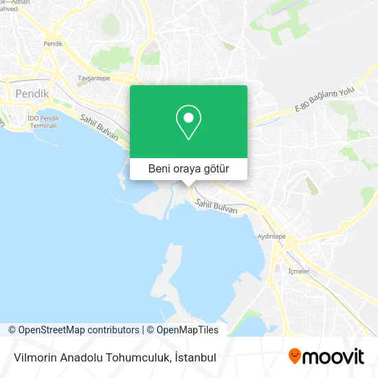 Vilmorin Anadolu Tohumculuk harita