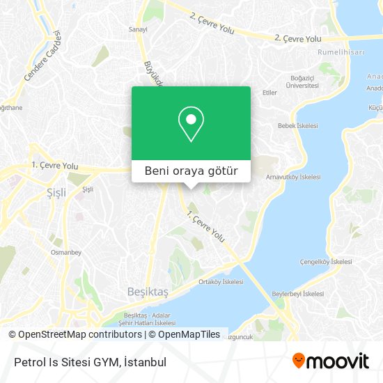 Petrol Is Sitesi GYM harita