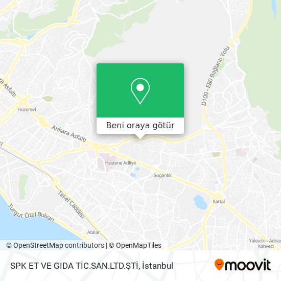 SPK ET VE GIDA TİC.SAN.LTD.ŞTİ harita