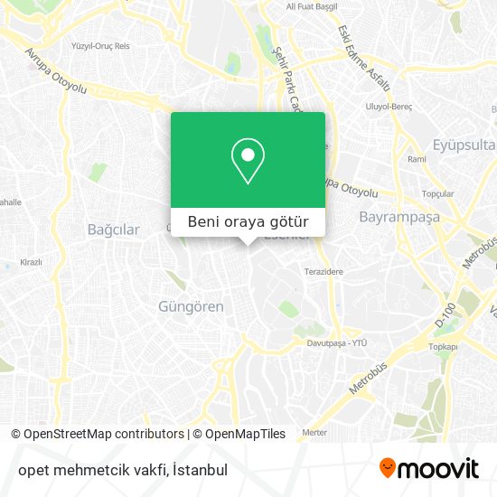 opet mehmetcik vakfi harita