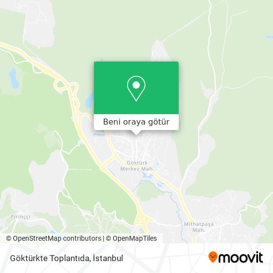 Göktürkte Toplantıda harita