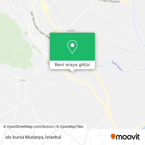 ido bursa Mudanya harita