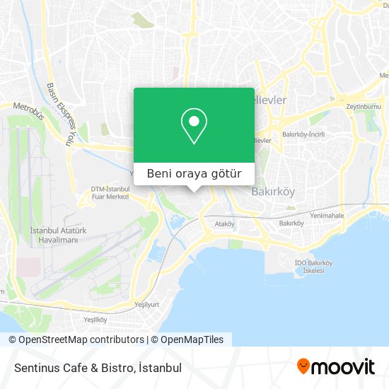 Sentinus Cafe & Bistro harita