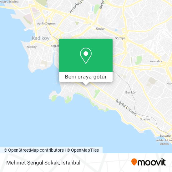 Mehmet Şengül Sokak harita