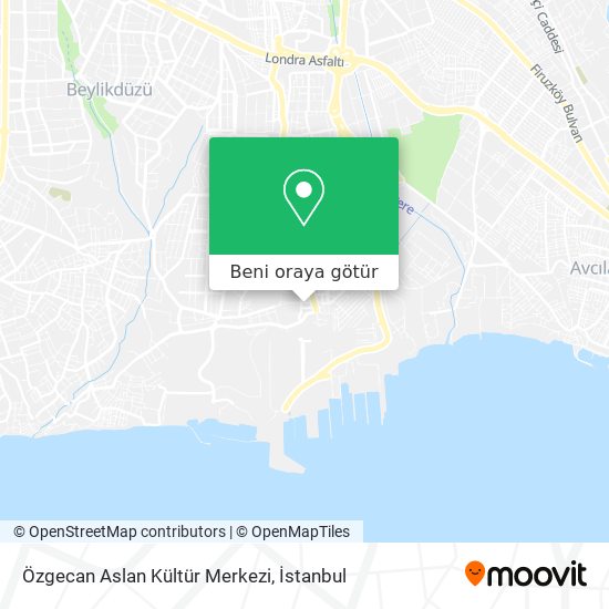 Özgecan Aslan Kültür Merkezi harita