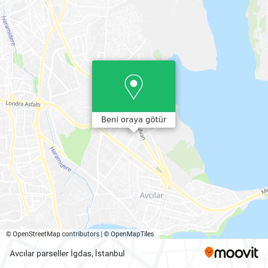 Avcılar parseller İgdas harita