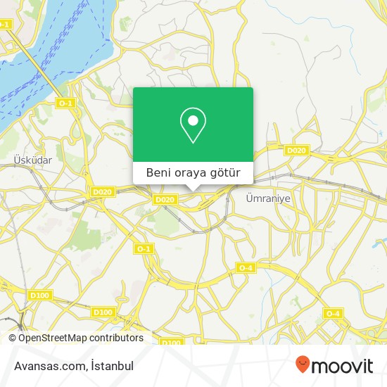 Avansas.com harita