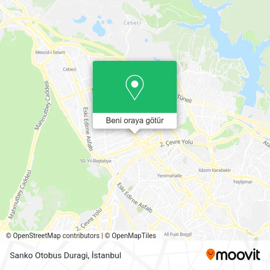Sanko Otobus Duragi harita