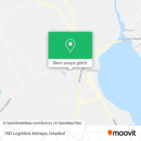 ISD Logistics Antrepo harita