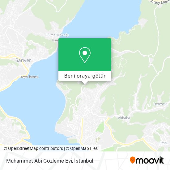 Muhammet Abi Gözleme Evi harita