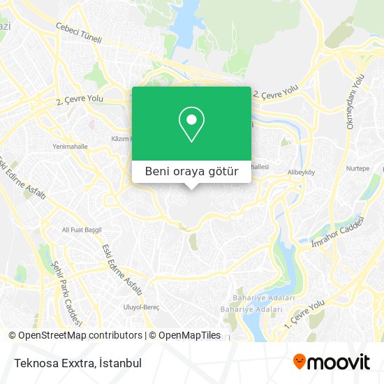 Teknosa Exxtra harita
