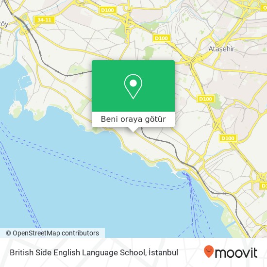 British Side English Language School harita