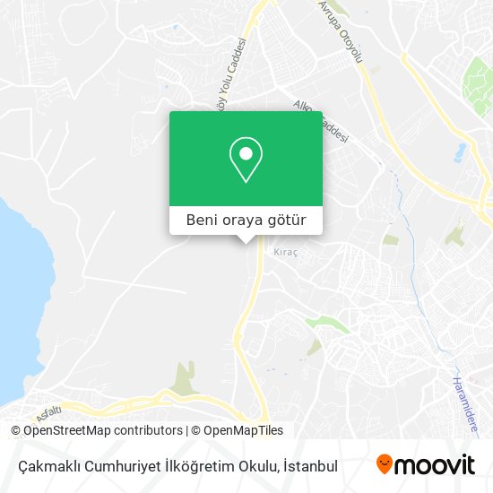 Çakmaklı Cumhuriyet İlköğretim Okulu harita