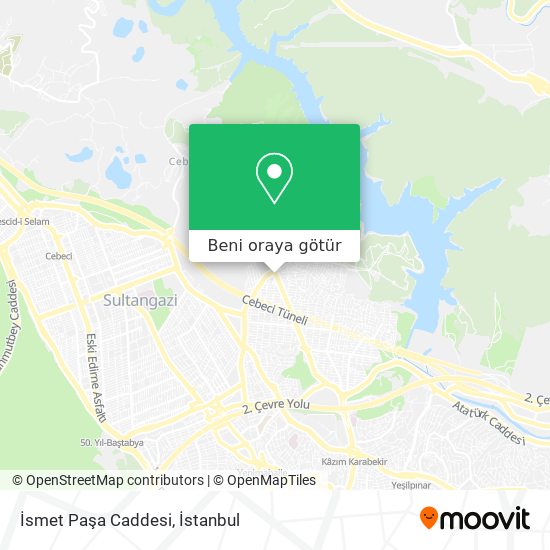 İsmet Paşa Caddesi harita