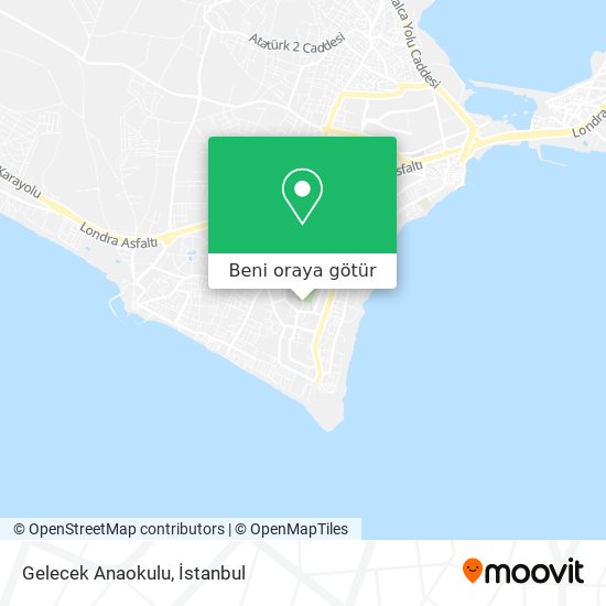 Gelecek Anaokulu harita