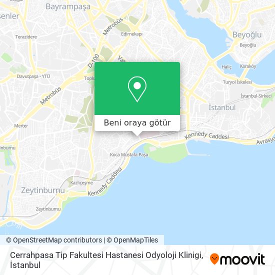 Cerrahpasa Tip Fakultesi Hastanesi Odyoloji Klinigi harita