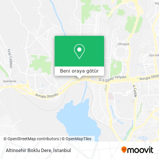 Altinsehir Boklu Dere harita