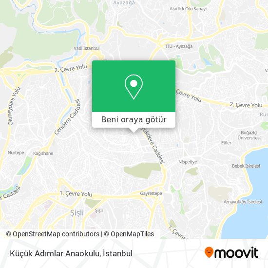Küçük Adımlar Anaokulu harita