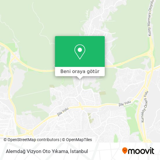 Alemdağ Vizyon Oto Yıkama harita