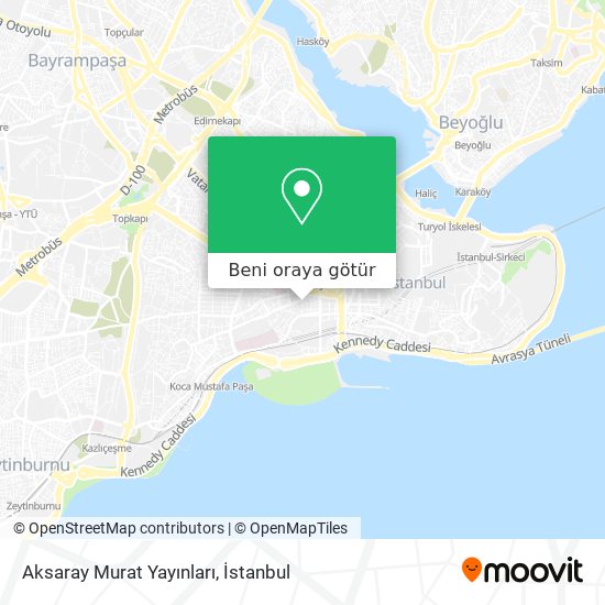 Aksaray Murat Yayınları harita