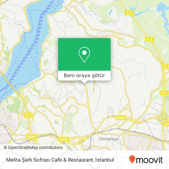Melita Şark Sofrası Cafe & Restaurant harita