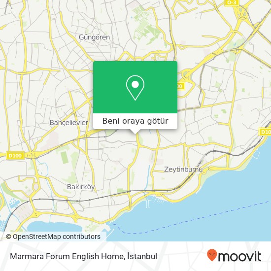 Marmara Forum English Home harita
