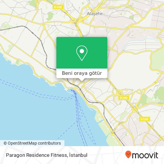 Paragon Residence Fitness harita