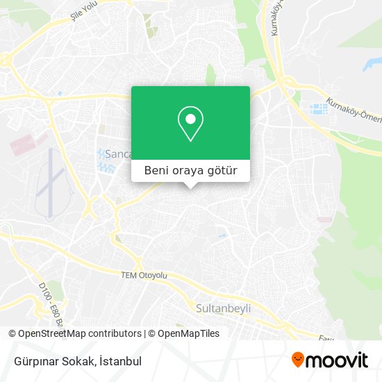 Gürpınar Sokak harita