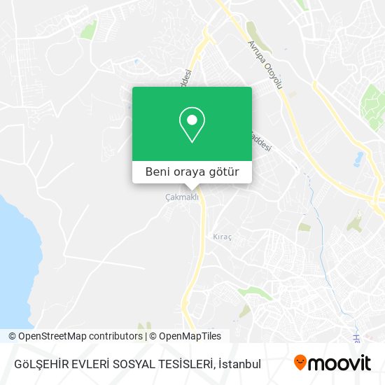 GöLŞEHİR  EVLERİ  SOSYAL TESİSLERİ harita