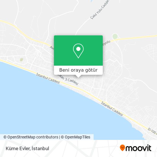 Küme Evler harita