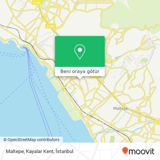 Maltepe, Kayalar Kent harita