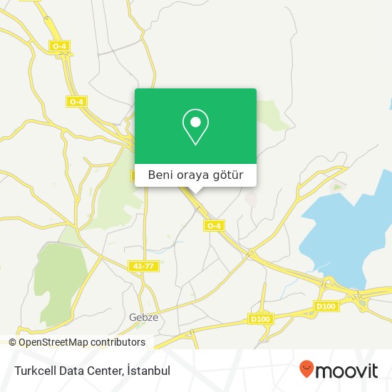 Turkcell Data Center harita