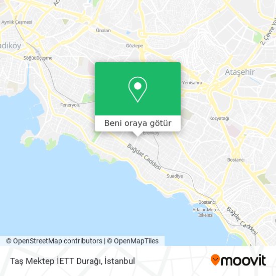 Taş Mektep İETT Durağı harita